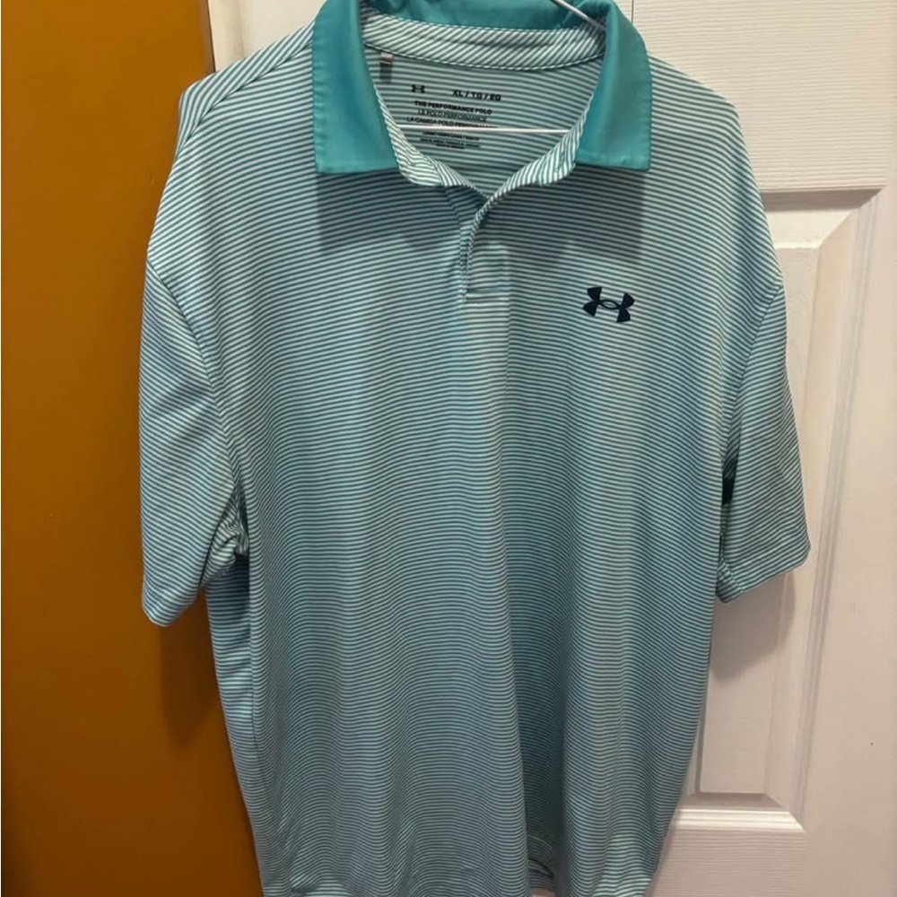 Under Armour Blue Performance Polo Shirt